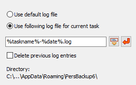 Log file