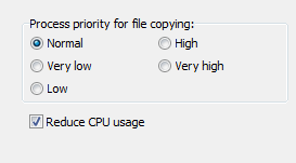 Process priority