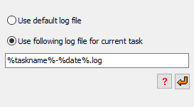 Log file