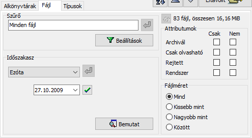 Filefilter